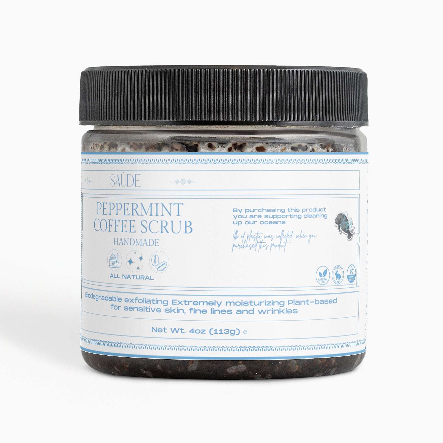 Peppermint Coffee Scrub