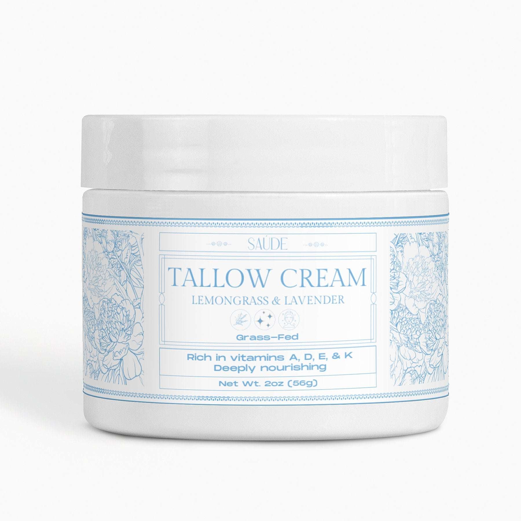 Tallow Cream Lemongrass & Lavender