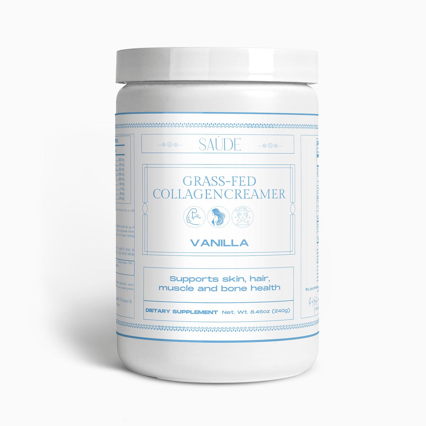 Grass-Fed Collagen Creamer (Vanilla)