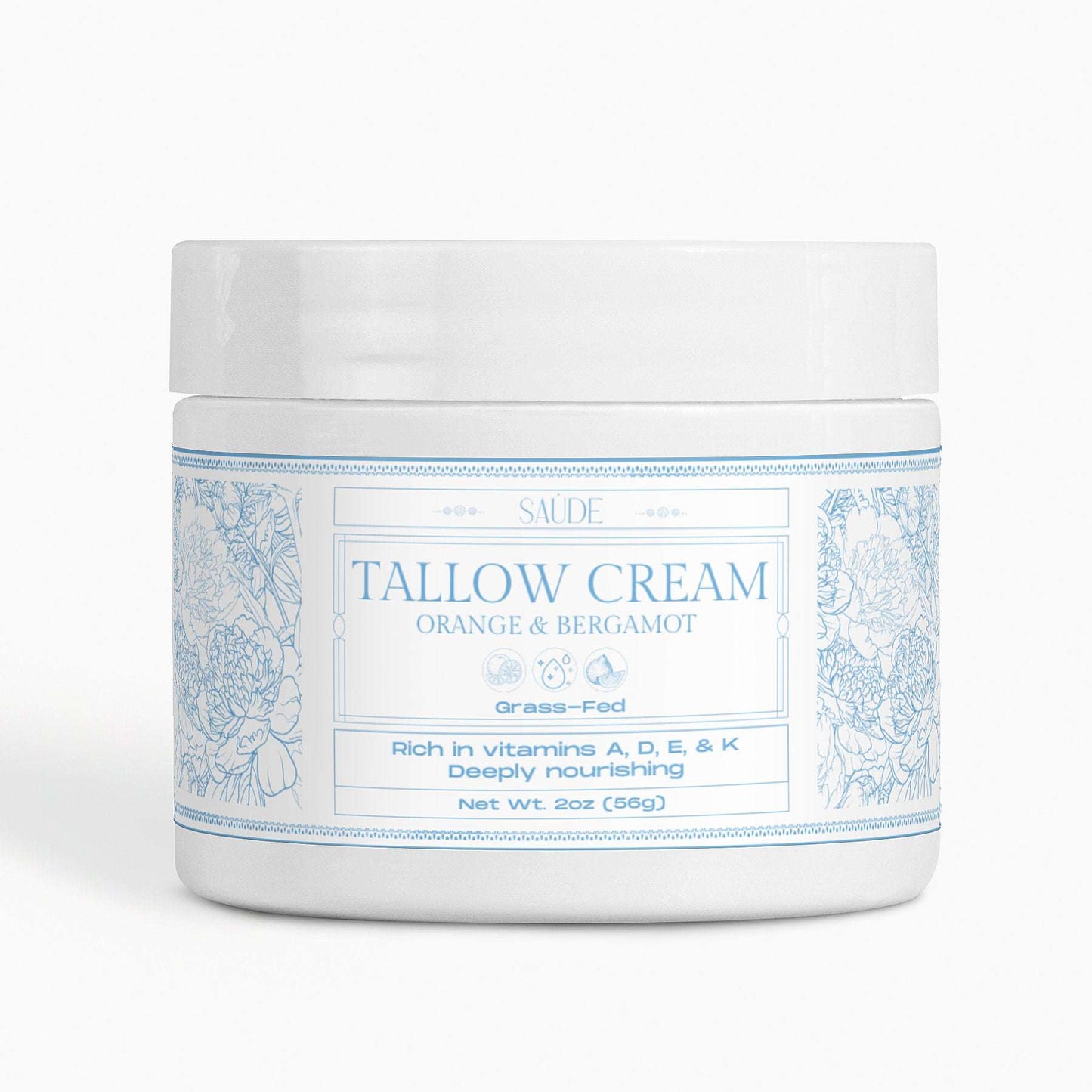 Tallow Cream Orange & Bergamot