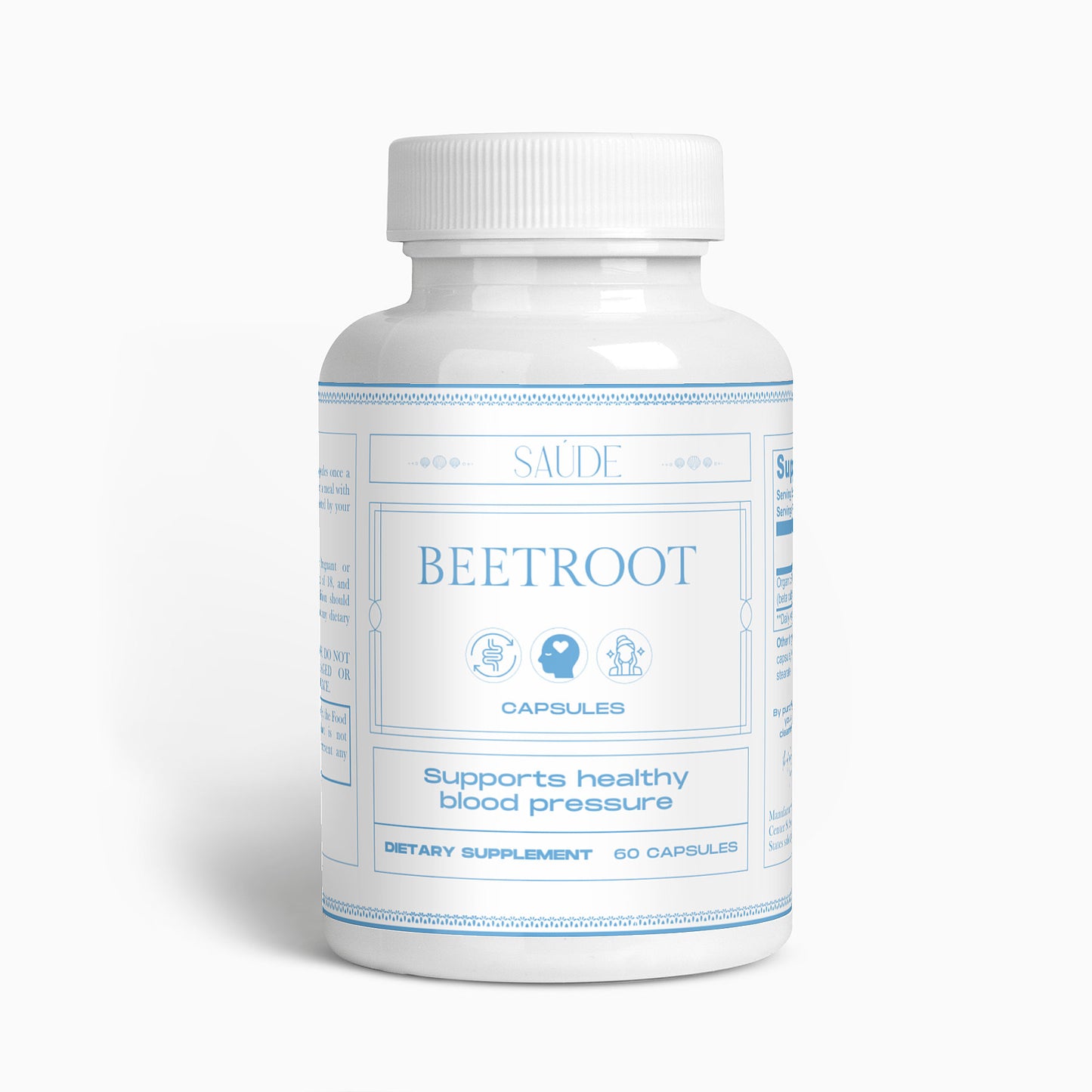beetroot supplement bottle