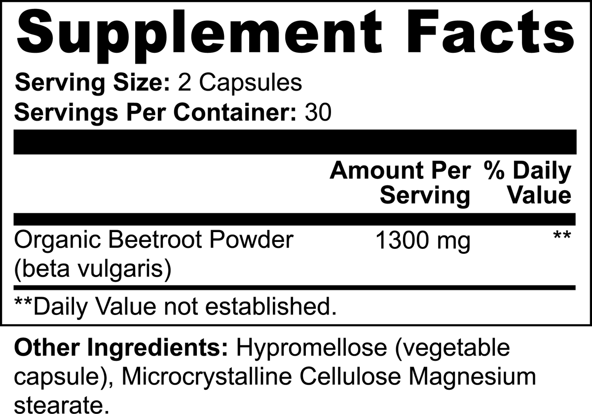Beetroot Supplement