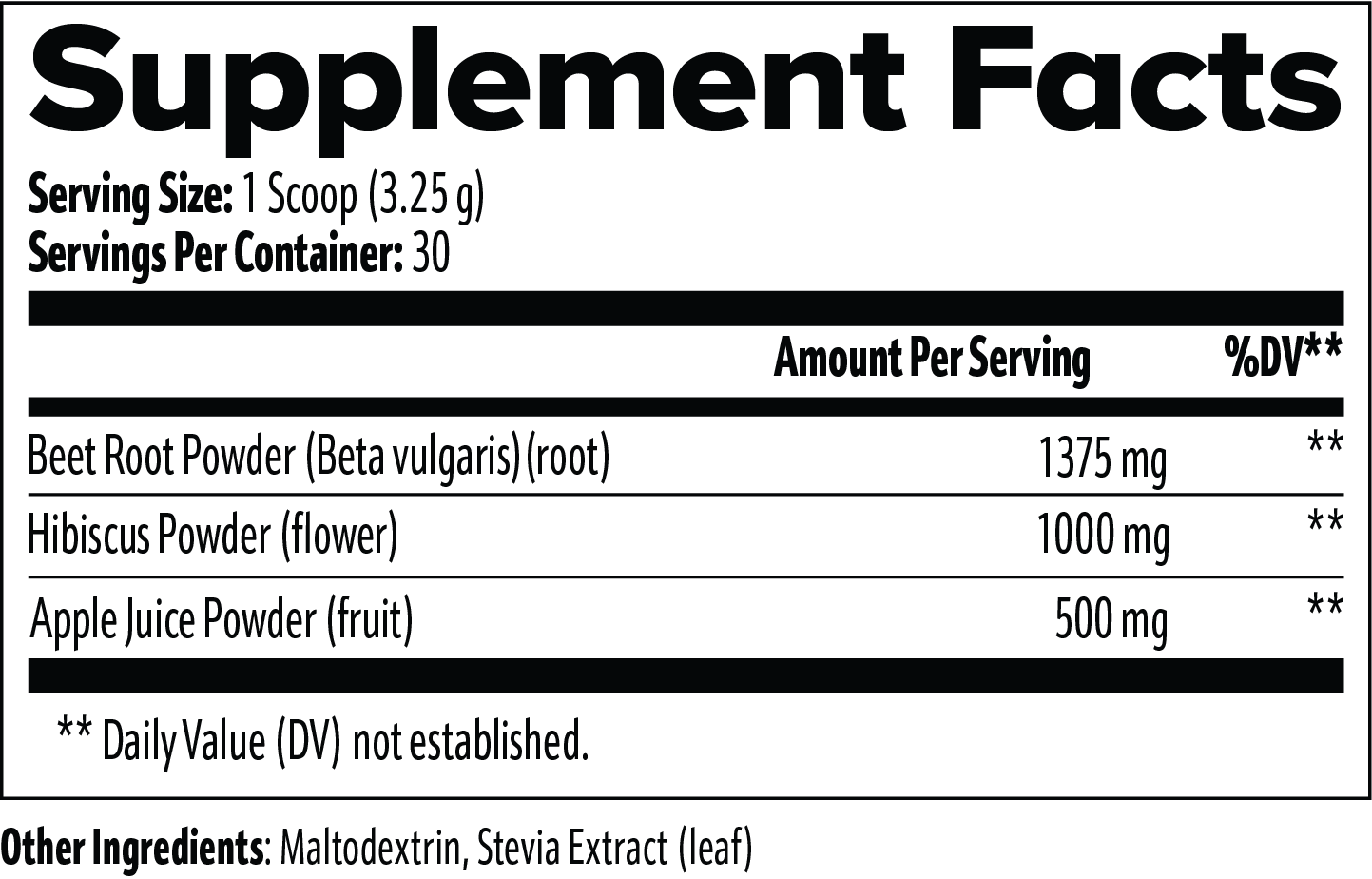 Beetroot Blood Flow Powder